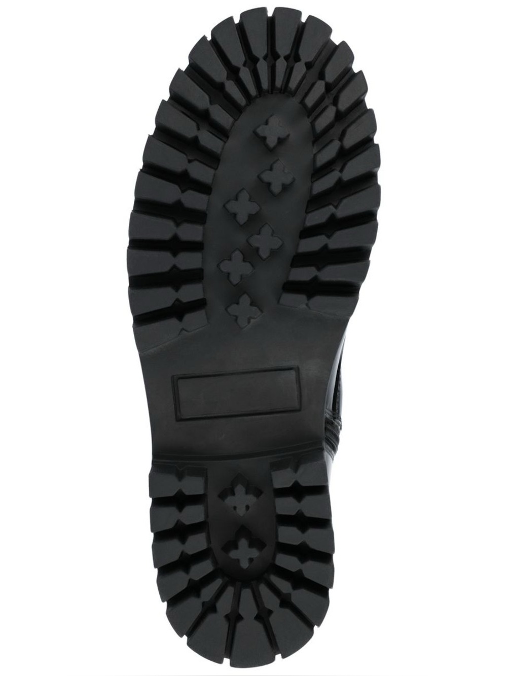 ♥️♥️ Journee Collection Women's Aaley Lace Up Lug Combat Bootie - Patent/Black - Picture 5 of 9